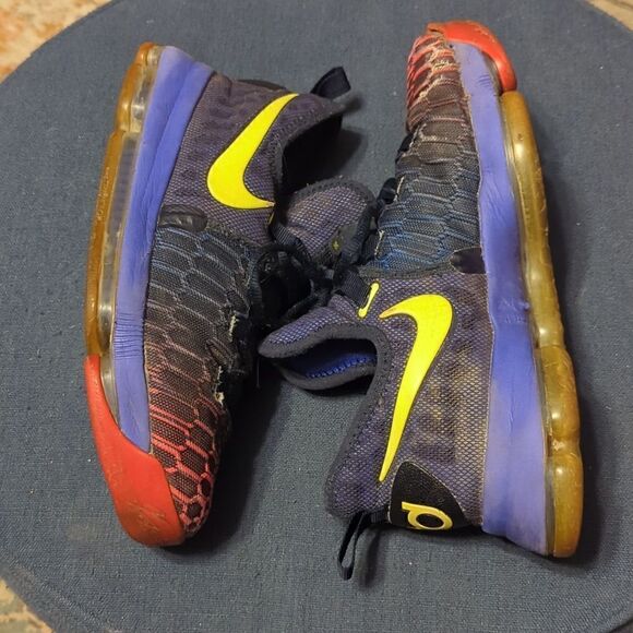 NIKE KD 9 “ROAR FROM THE FLOOR” size 6.5Y women's 8 - Picture 6 of 11